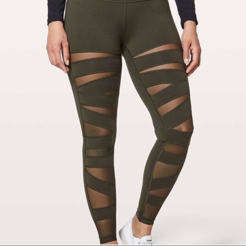 Lululemon Wunder Under Mesh Special Edition